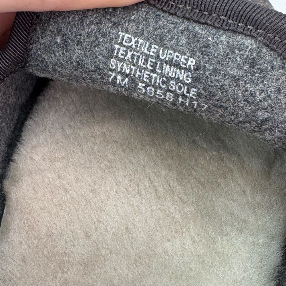 Tory Burch Billy Quilted Slipper Smart Velvet Metallic TB Logo Grey Pewter 7 - Picture 7 of 7